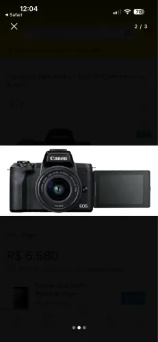 Câmera "CÂNON" M50