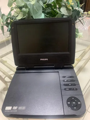 DVD Player Portátil Philips PET736/55 - Vintage/Retrô