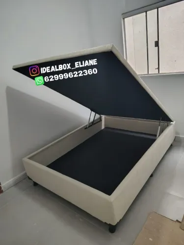Box baú casal inteiriço 1,38 de largura por 1,88 de comprimento