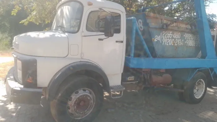 VENDO CAMINHÃO 1113 PLATAFORMA PARA CAÇAMBA