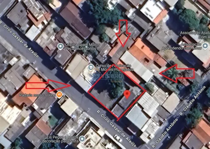 LOTE COM 400.00m² NO BAIRRO APARECIDA