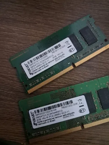 8Gb Ram (2x4Gb) DDR 4 Notebook