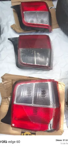 3 lanternas traseiras uno 