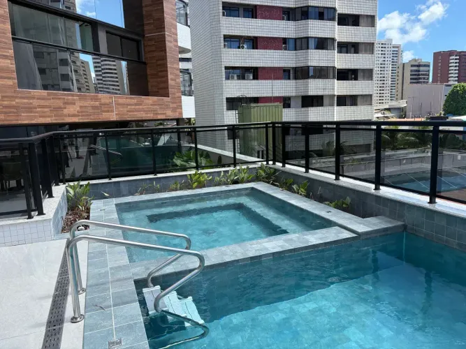 Apartamento novo na Aldeota com lazer completo