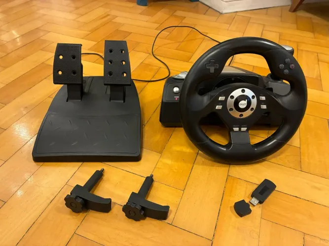 Volante sem fio Dazz para PC e PS3