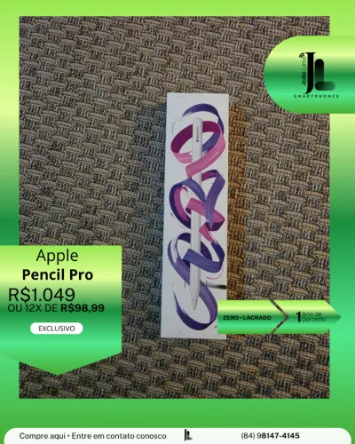 APPLE PENCIL PRO, LACRADO, EXCLUSIVO!
