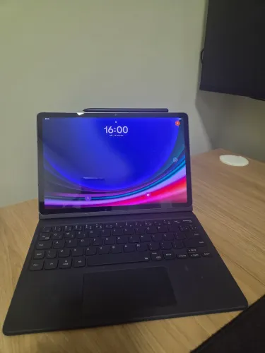 Tablet S9, 256g, teclado, caneta, capa original, única dona, nota fiscal