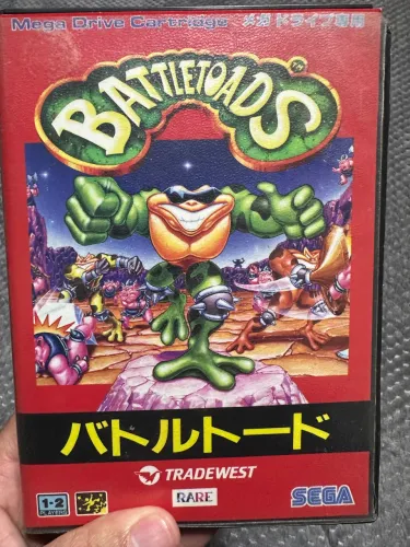 Battletoads Mega Drive japonês 