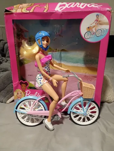 Barbie passeio de bicicleta