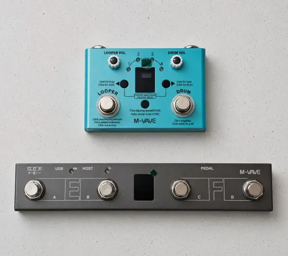 Kit M-VAVE para Guitarra e Violão - Controle Total no Palco e no Estúdio