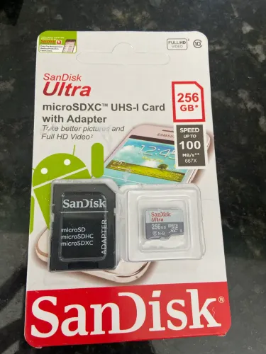 Cartão Memoria Micro Sd 256gb Sandisk