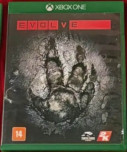 Evolve xbox one mídia física
