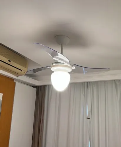 Ventilador de teto com controle remoto