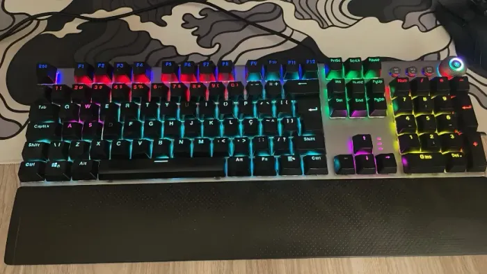 Teclado mecanico philiphs momentum