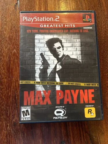 Max Payne 1 e 3 PS2 PS3 original