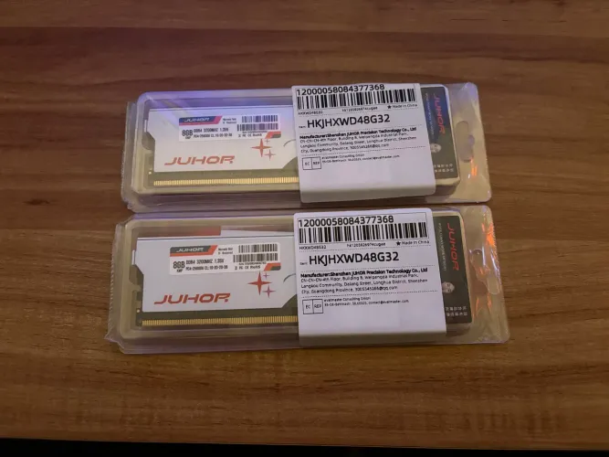 MEMÓRIA RAM DDR4 JUHOR 2x8GB