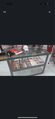 Balcão de vidro 