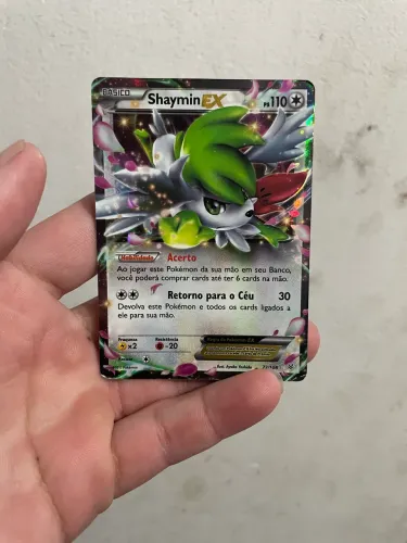 Carta Pokémon Shaymin EX