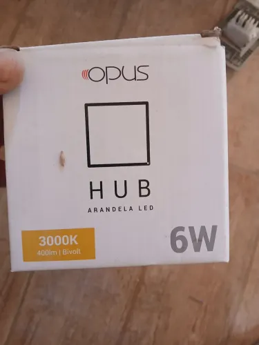 Luminária para muro luz amarela tenho 04 $: 100 reais as 4