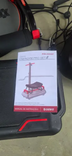 Genis Energym Pro Set + AB Max Polishop - Plataforma Vibratória - Oportunidade!