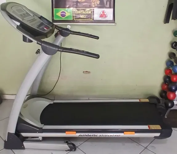 Ate 10x sem Juros - Esteira Elétrica Athletic Advanced 990T - C/ Inclinação Elétrica