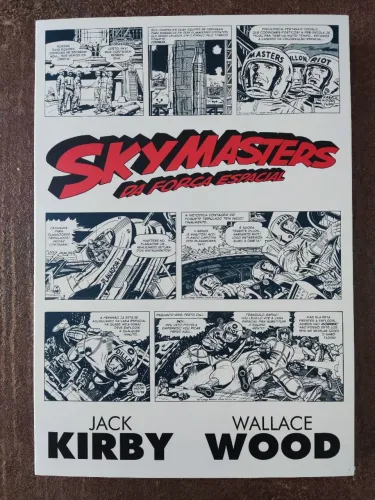 Sky Masters da força espacial - pipoca & nanquim - Jack Kirby, Wally wood