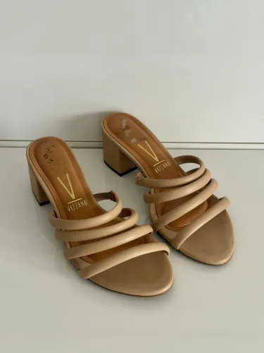 Tamanco Nude 38 Vizzano 