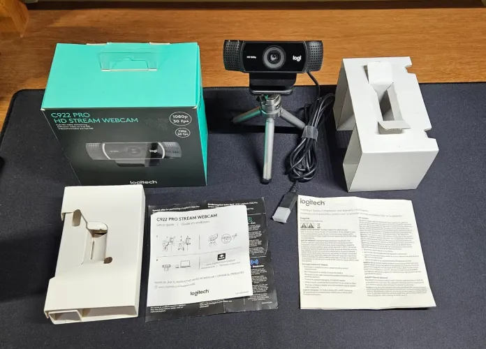 Webcam Logitech C922 Pro super nova