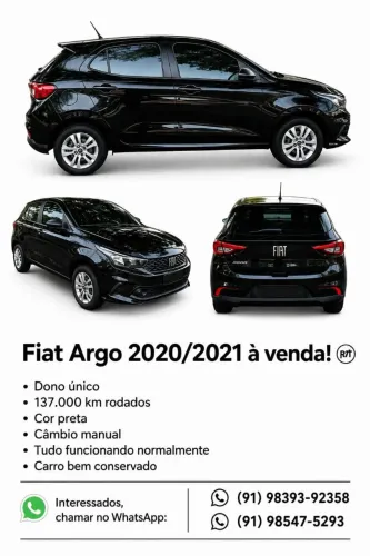 Fiat Argo 1.0 6V Flex. 2021