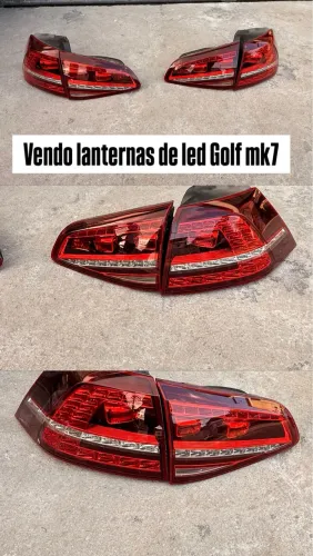 Lanternas led p/ golf mk7 2014 a 2019