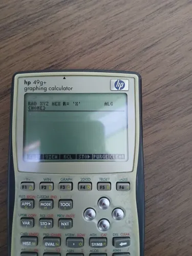 Calculadora HP 49g+ Grafica