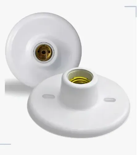 PLAFON REDONDO BOCAL E-27 BRANCO