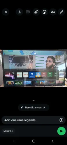 Tv de 43 polegadas smart Philips