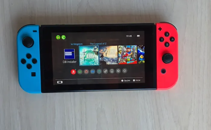 Nintendo switch v2 desbloqueado 128gb