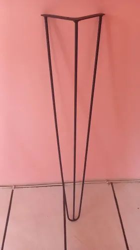 1 PE DE MESA DE FERRO 80cm