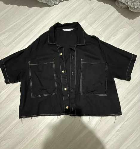 Camisa boxy Zara