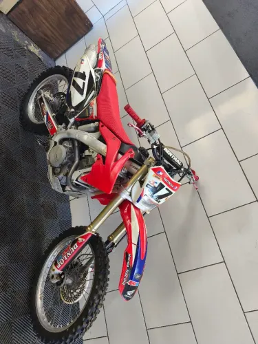 CRF 450x  troca CRF 250 f