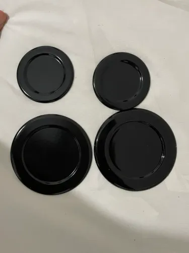 Kit 4 Tampinha Peças Fogão Electrolux 56seq 50sx 56dm Sp Espalhador