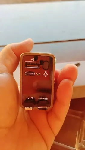 Carregador de carro retrátil carregador rápido de para carro 4 em 1 para iPhone/Android co