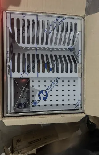 Calha Canal organizador Úmido de Cozinha com Tampa Inox 304 c/ 3 módulos 50x40 - Tubrax
