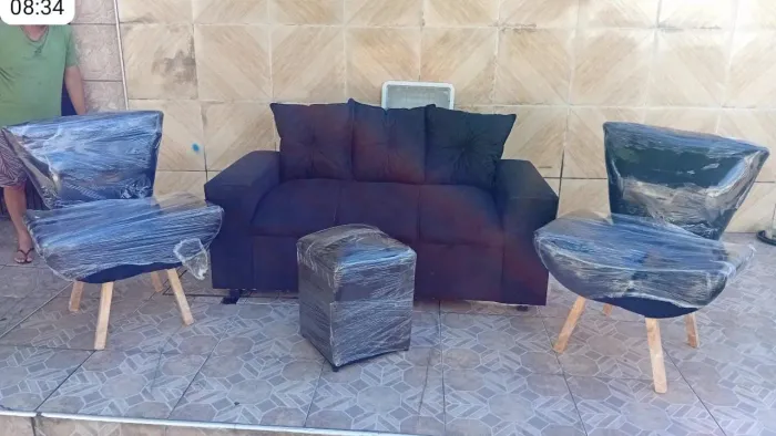Kit com poltronas direto da fábrica Disponível para entrega preço Promocional 