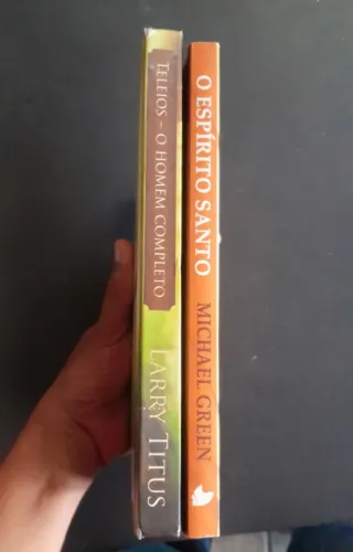 Kit 2 Livros Vida Cristã e Teologia - O Espírito Santo + Teleios