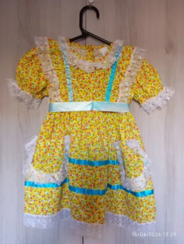 Vestido junino infantil 2 anos