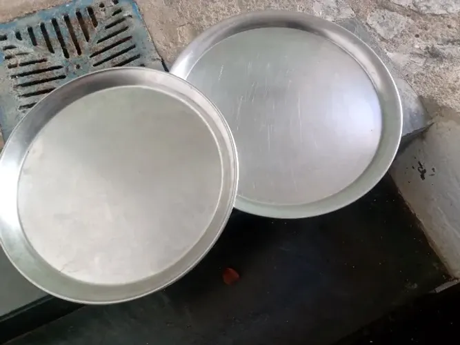 Bandejas inox para servir