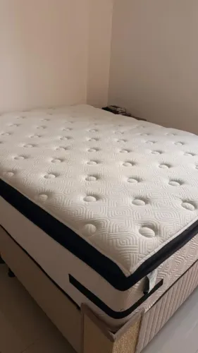 Cama Queen (Colchão + Box)