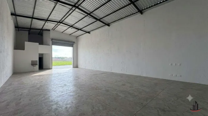 Galpão à venda, Em avenida, Fácil acesso à Br, 250m2, 2 vagas garagem, 2 banheiros, sala,