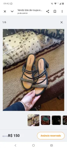 Vendo duas sandálias novas tam 35/36 Vizzano e Mississipi