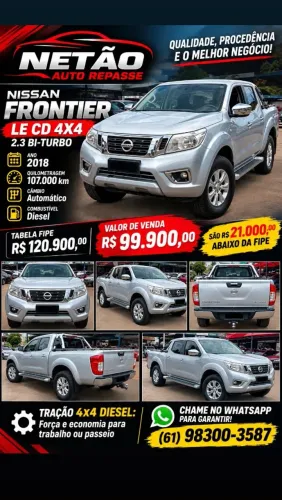 Nissan Frontier SE CD 4X4 2.3 Bi-TB Diesel Aut. 2018