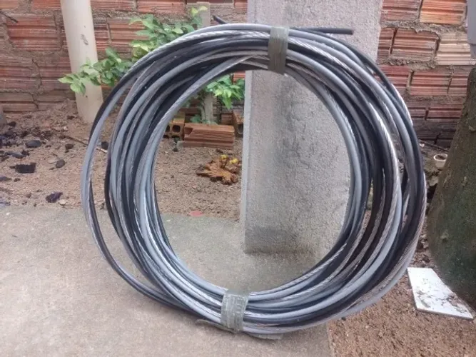 Cabo multiplexado 16 mm . Bifásico 2 fases e 1 neutro . 12 metros