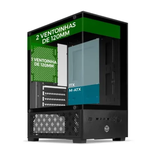 gabinete mini tower